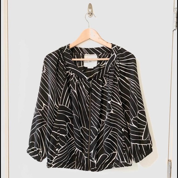 NWT Lightweight Pattern Bomber Jacket (M) - Picture 1 of 5